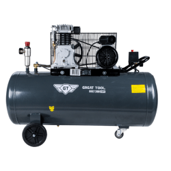 Compressor Trifásico 200 Litros 400V 3HP Great Tool CP0200003CT