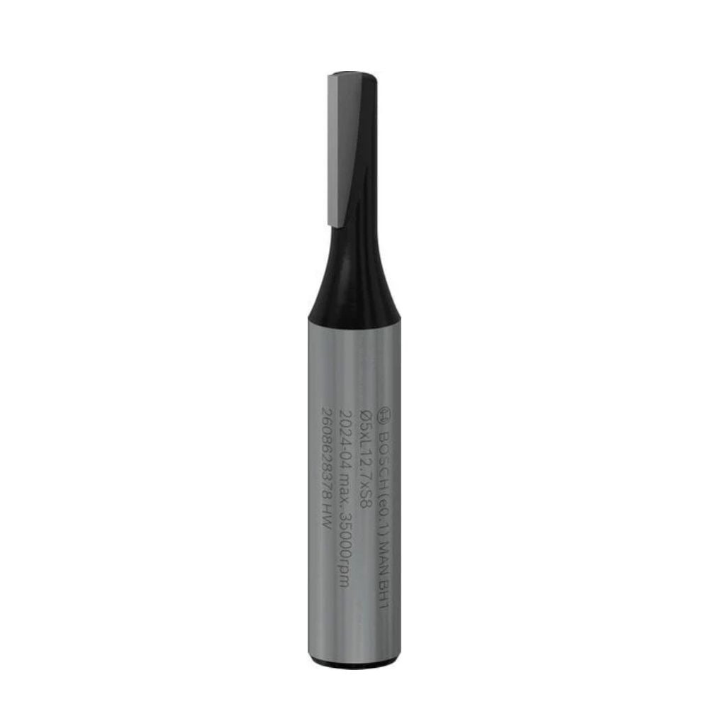 Fresa reta PRO 1 corte 5x12,7 mm haste 8 mm Bosch 2608628378