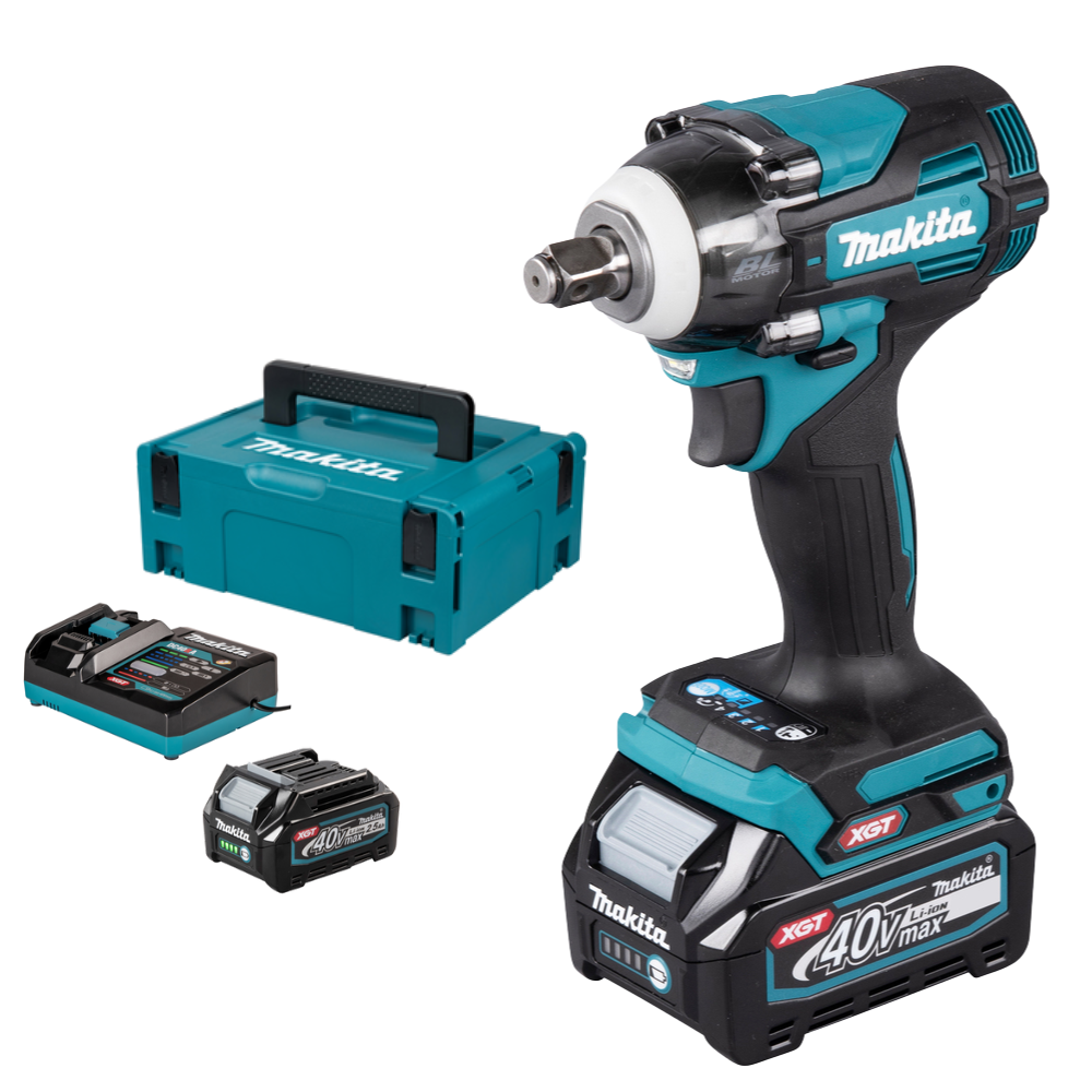 Chave de Impacto 40V MAX 350Nm Makita TW004GD201