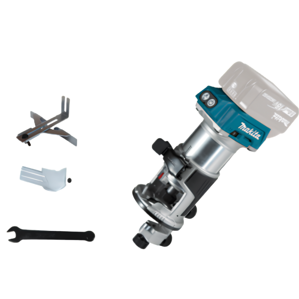 Tupia Multifunções 6 e 8 mm 18V Makita DRT50Z