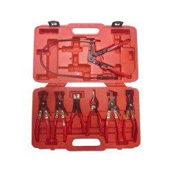 Jogo de 7 Alicates de Abraçadeiras KV 408150K