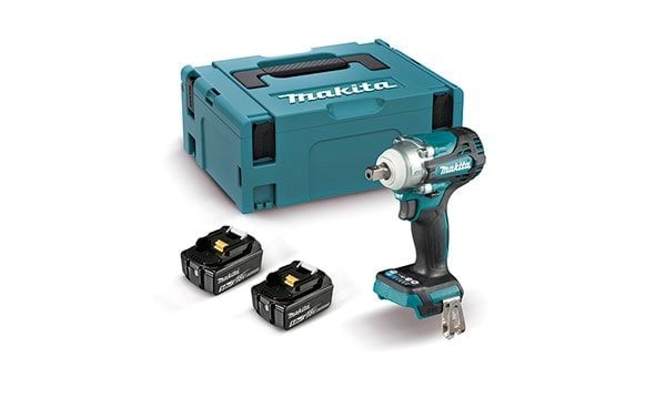 Chave de Impacto 1/2" 330Nm 18V 5.0Ah Makita DTW301RTJ 