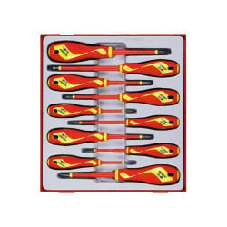 Conjunto de Chaves Isoladas 1000V Teng Tools TTDV-910-N