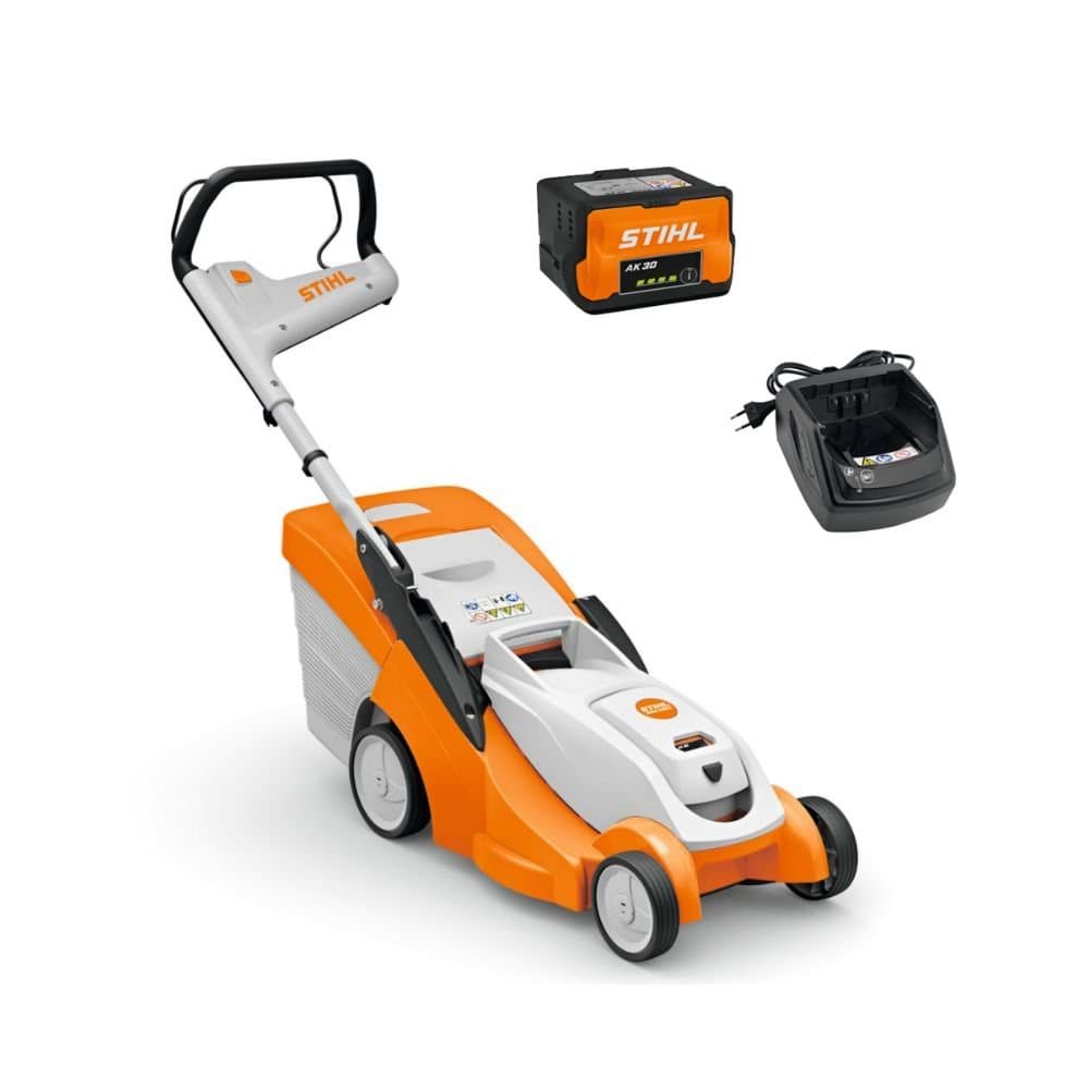 Corta Relva Stihl RMA 239.1 C + Bateria AK 30 5.0Ah + Carregador AL 101