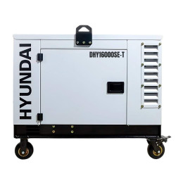 Gerador Diesel Silencioso 16KvA 230/400V Hyundai DHY16000SE-T