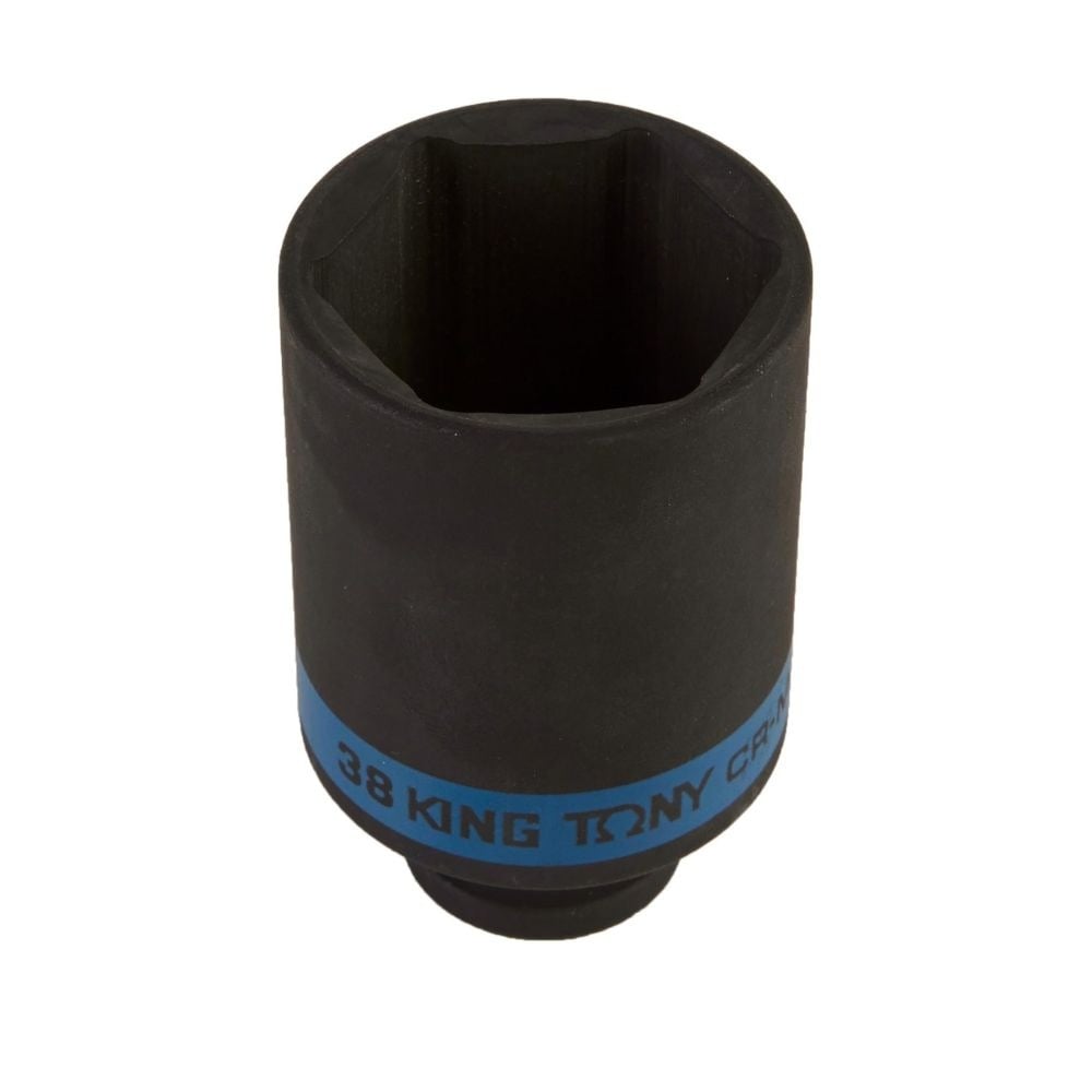 Chave de Caixa 1/2" 38 mm de Impacto 6 faces King Tony 443538M