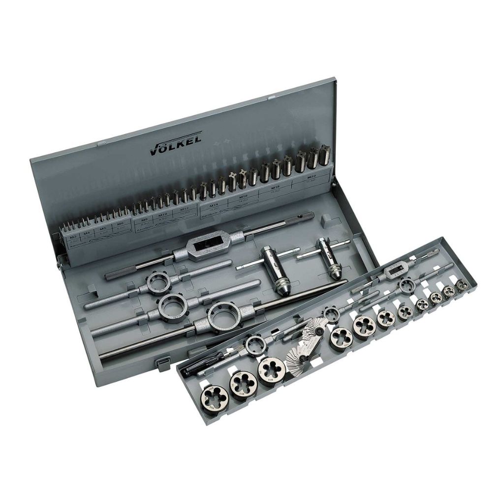 Jogo de Machos e Caçonetes M3 - M20 54Pcs Volkel 49201