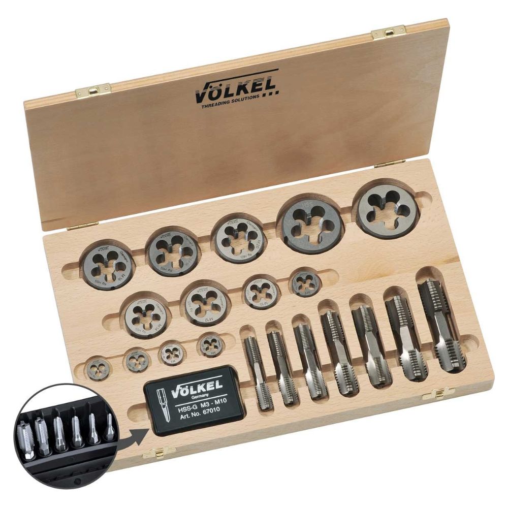Jogo de Machos e Caçonetes M3 - M20 Volkel 48621
