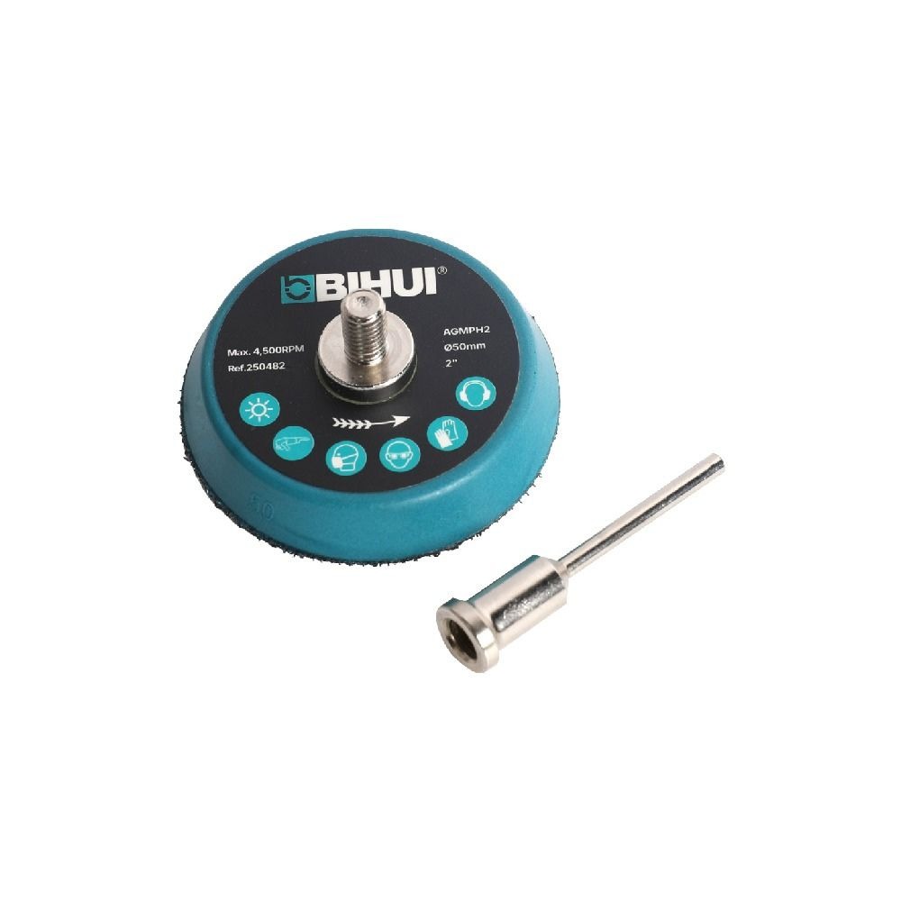 Suporte de Velcro para Mini Discos de Polimento 50 mm Bihui AGMPH2