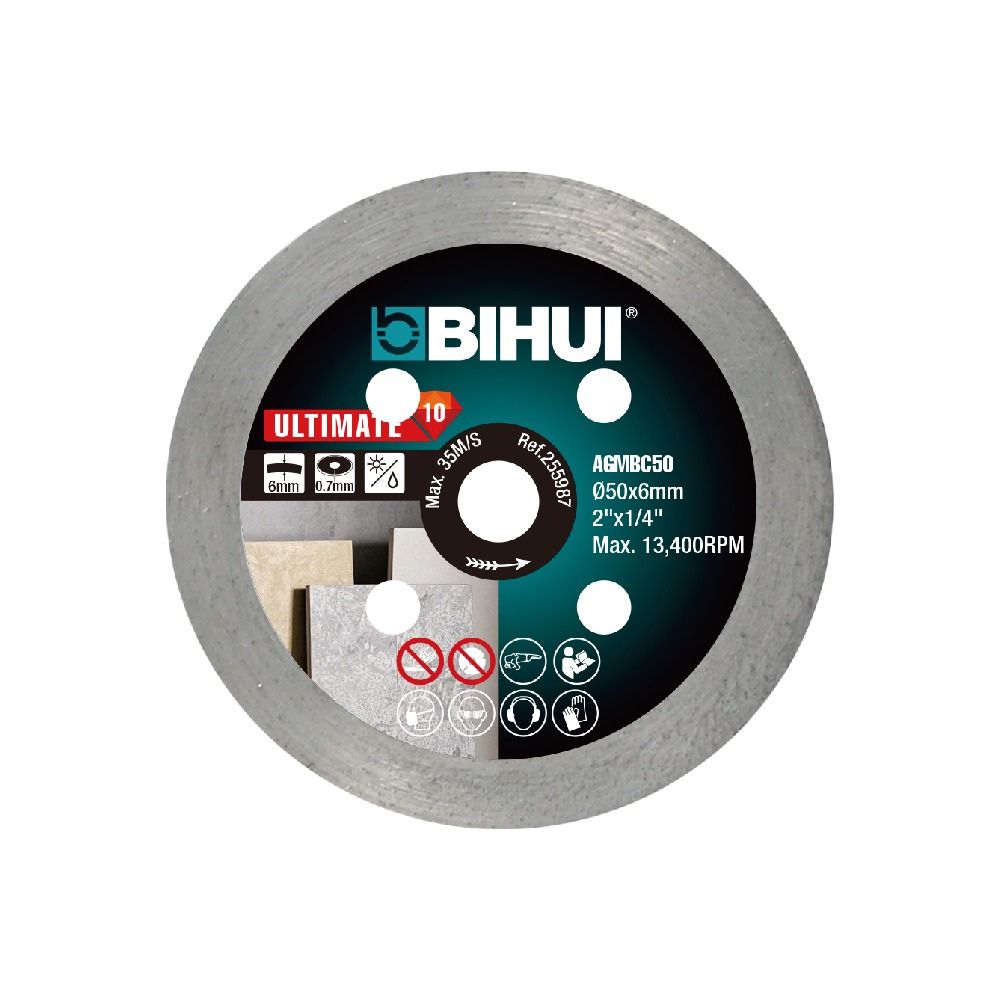 Lâmina de serra diamantada de 50 mm  Bihui AGMBC50