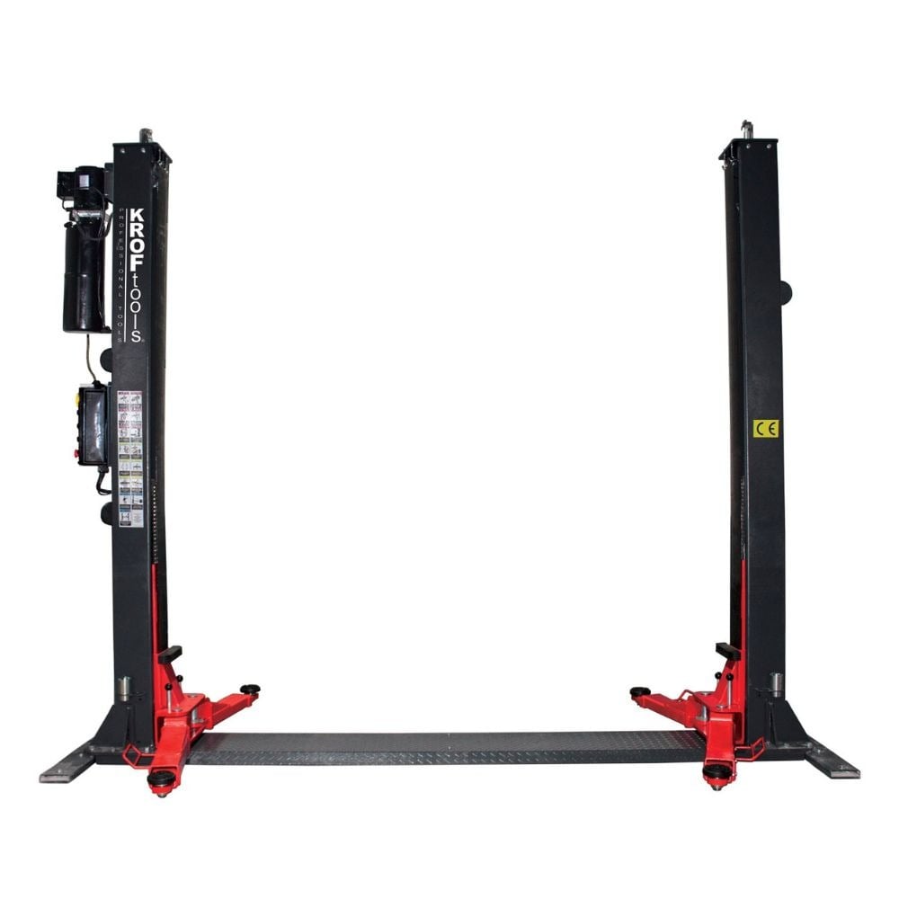 Elevador de 2 Colunas Eletro-Hidráulico 4T Tipo H 220V Kroftools 9807MO   