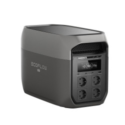 Gerador Ecoflow DELTA 3 Max Power Station 2400W 2048Wh c/ UPS e Carregamento Solar 500W