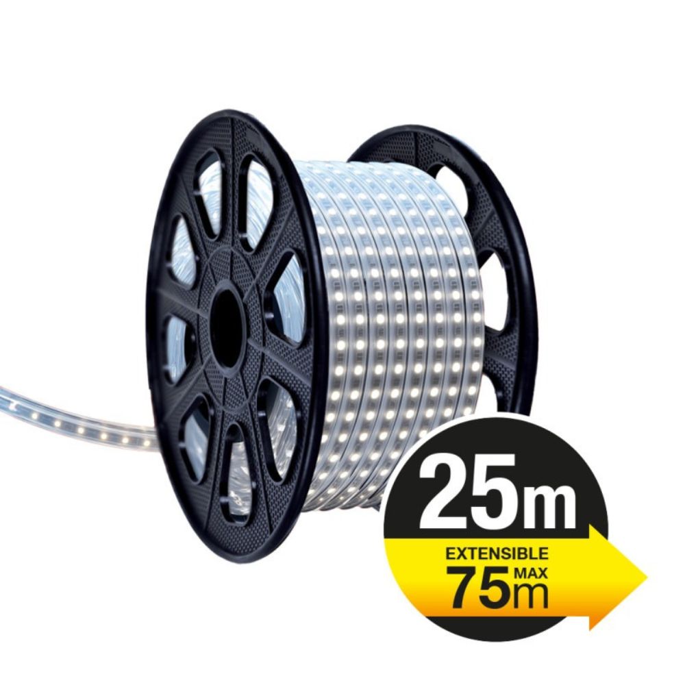 XANLITE- LED ENROLLABLE DE CONSTRUCCIÓN, 25M HASTA 75m 6500K