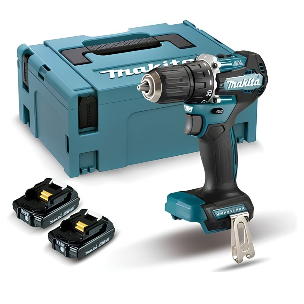 Berbequim Aparafusador BL 18V 2.0Ah Makita DDF487RAJ