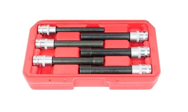 Jogo 6 chaves 1/2” longas torx interior E10-E20 Kroftools 1440