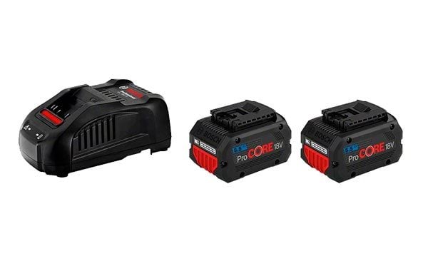 2 Baterias ProCORE18V 5.5Ah + GAL 1880 CV Professional BOSCH 1600A0214C