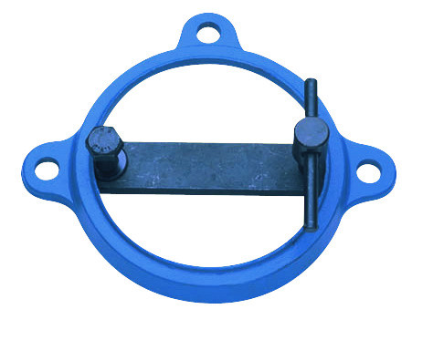 Base giratória para tornos de guia redondos de 100 mm e quadrados de 125 mm Irimo 201451