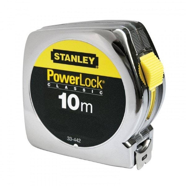 Stanley Flexómetro Powerlock Classic 10Mx25mm 