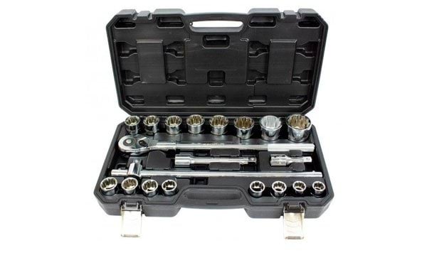 Jogo Chaves Caixa 3/4" 12PT - 21Pcs Kroftools 2122