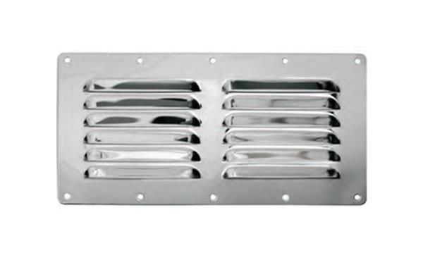 Grelha Ventiladora AISI316 MS1214-1 115x230mm MacFer 035.0253