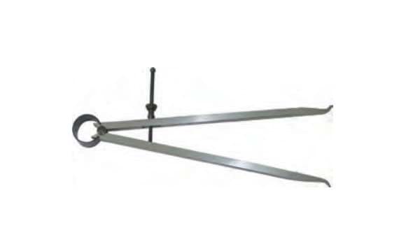 Compasso p/ Interiores Aço Carbono c/ Mola CB-H 200mm 010.0042