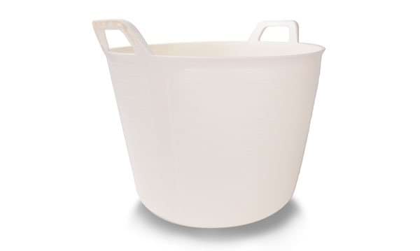 Balde Plástico Crema 40L Rubi 88723   