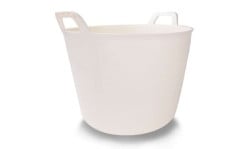 Balde Plástico Crema 40L Rubi 88723