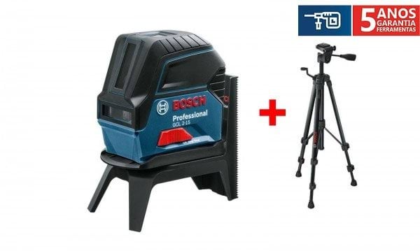 Nível Laser de linha Bosch GCL 2-15 + RM1 + BT150 Professional