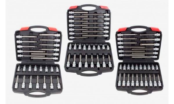 Kit chaves caixa com bit 1/2" 88 peças Kroftools 6088