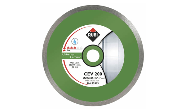 Disco de Diamante P/ Cerâmica CEV 200 PRO Rubi 25913