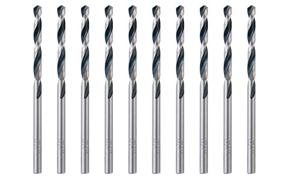 Brocas Para Metal HSS PointTeQ 3 - 3.9mm 10un Bosch 260857720
