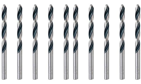 Brocas Para Metal HSS PointTeQ 7 - 7.9mm 10un Bosch 260857724