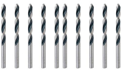 Brocas Para Metal HSS PointTeQ 7 - 7.9mm 10un Bosch 260857724