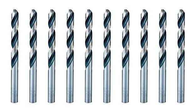 Brocas Para Metal HSS PointTeQ 9 - 9.9mm 10un Bosch 260857726