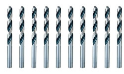 Brocas Para Metal HSS PointTeQ 9 - 9.9mm 10un Bosch 260857726