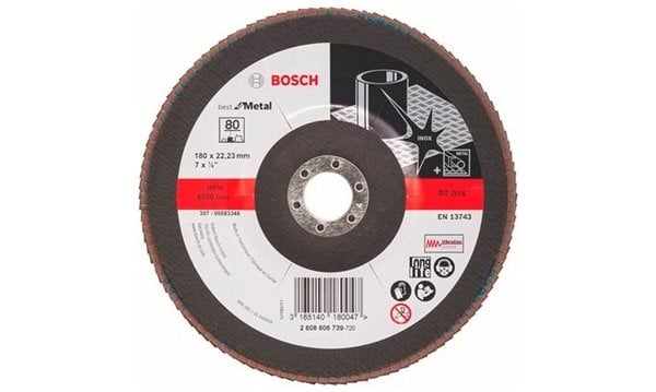 Disco Lamelado 180mm G80 Bosch 2608606739