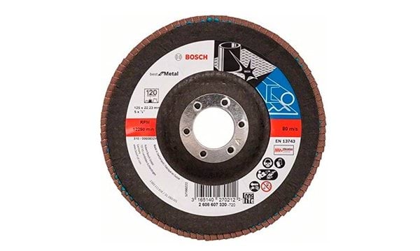 Discos De Lamelas X571 X-LOCK P/ Metal 125mmx120G 20un Bosch 