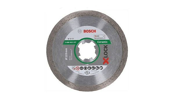 Disco De Diamante X-LOCK p/ Cerâmica 115mm Bosch 2608615137
