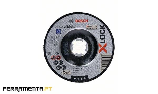 Disco de Corte 125mm X-LOCK Expert P/ Metal Bosch 2608619257