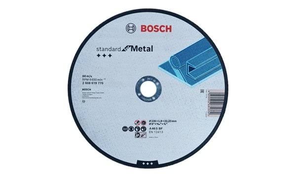 Disco para Corte de Metal 230 x 1mm Bosch 2608619770