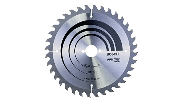 Disco 230x30mm 36D Optiline Wood Bosch 2608640628