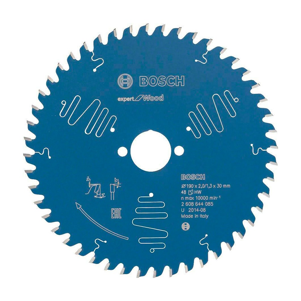 Disco de Serra 190x30mm 48D p/ Madeira Bosch 2608644085