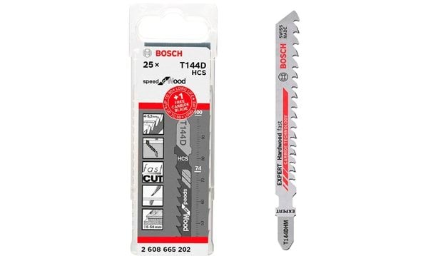 Lâminas de Serra Sabre Para Madeira T 144 D 25un Bosch 2608665202