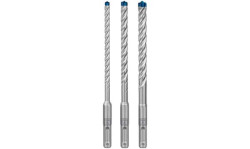 Conjunto de 3 Brocas P/ Martelo EXPERT SDS plus-7X 6-10 mm Bosch 2608900196