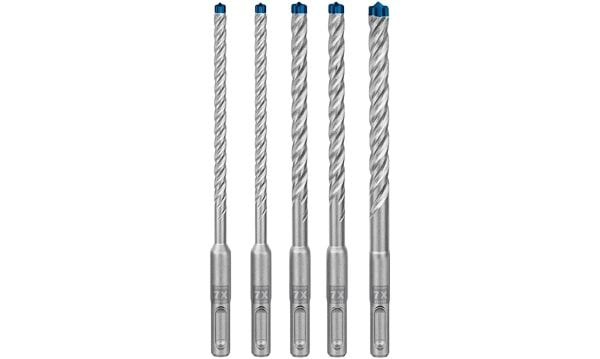 Conjunto de 5 Brocas P/ Martelo EXPERT SDS plus-7X Ø 6 -10 mm Bosch 2608900198