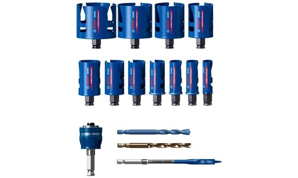 Conjunto de Serra Craneana EXPERT Tough Material 20-76mm Bosch 2608900448