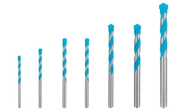 Conjunto de 7 Brocas EXPERT CYL-9 MultiConstruction 4 - 12mm Bosch