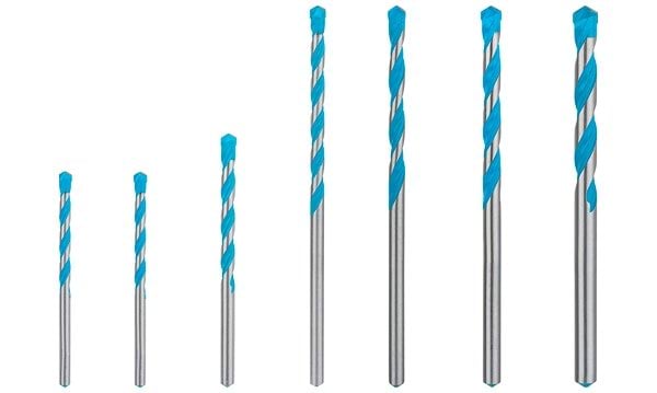 Conjunto de 7 Brocas EXPERT CYL-9 MultiConstruction 5 -10mm Bosch 2608900648