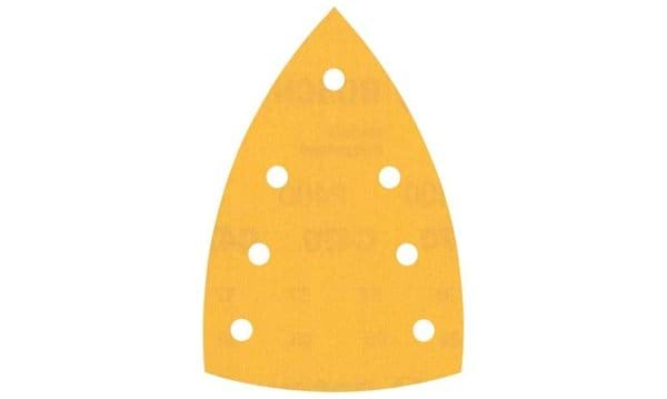 Folha de Lixa Delta EXPERT C470 7 furos 100x150mm Bosch 260890111