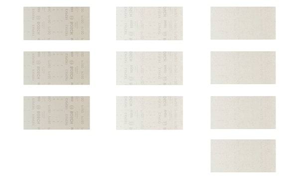 Conjunto de 10 Lixas EXPERT M480 115x230mm Bosch 2608901207